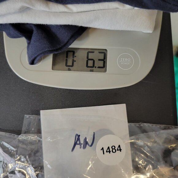 Nautica Men Blue White Color block Short Sleeve Crewneck Tee Shirt Top Size L - Picture 9 of 9